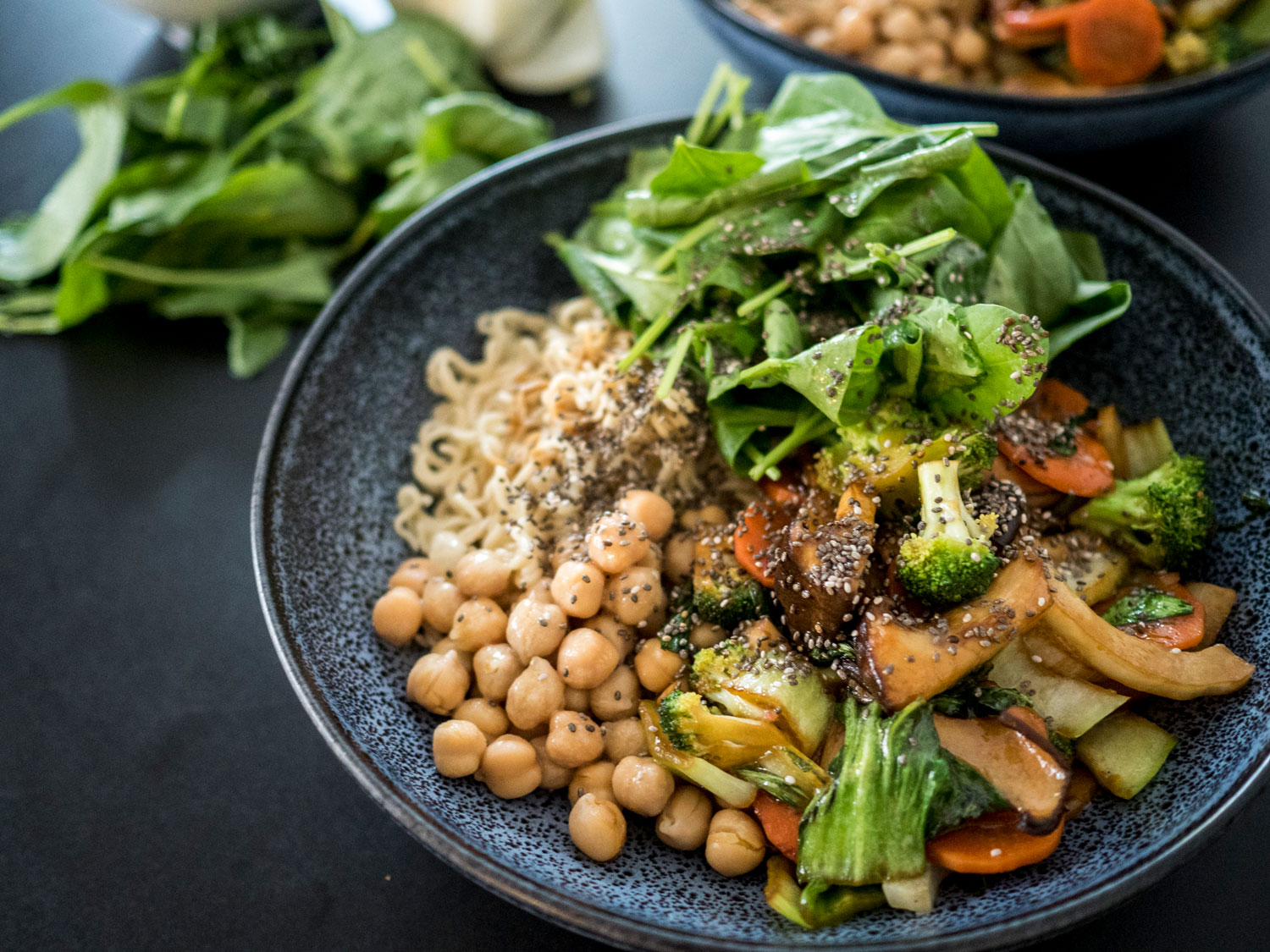 Eine gesunde, asiatische Food Bowl für den Winter.